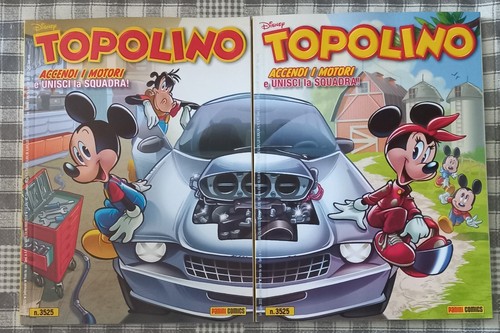 Topolino 3525 albi con - topolino, 2
