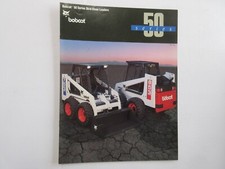Bobcat 753, 853 Brochure caricatore sterzo pattino 8 pagine