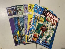 IRON MAN - PLAY PRESS - LOTTO N.7-8-9-10-11-12-13-14-16 - MARVEL ITALIA