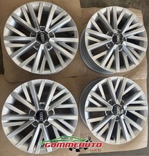 4 CERCHI IN LEGA 16 ORIGINALI AUDI 6.5X16 5X112 ET43 SILV. AUDI A3 A4 Q2 SMONTA