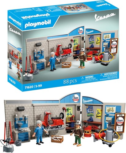 Playmobil 71620 garage vespa - playmobil,