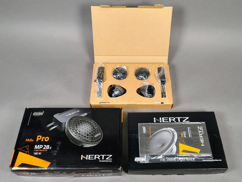 Hertz 180w rms 1 38 - hertz, mp