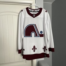 RARA maglia Adidas Colorado Avalanche Reverse Retro 1.0 (Nordiques) 50 (USATA)