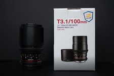 Samyang 100mm Macro Cine Lens