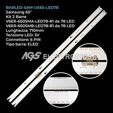 KIT 2 BARRE STRIP LED TV
