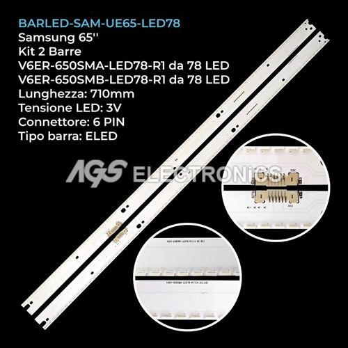 Kit barre strip led tv - kit,