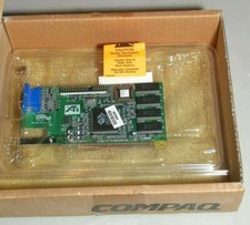 SCHEDA VIDEO ATI RAGE IIC 2C IN BOX COMPAQ retrocomputer pc vintage agp grafica 