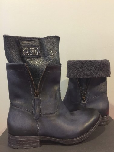 Stivali shearling moto - in,
