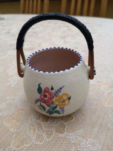 Vintage poole pottery handled - vintage,
