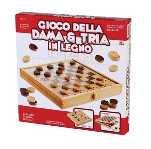 Gioco tavolo dama tria - dama,