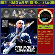 Pino Daniele - NERO A META' LIVE - PRIMA EDIZIONE IN DOPPIO VINILE 180GR