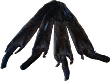 Stola di pelliccia vintage in visone - quattro pelli intere.