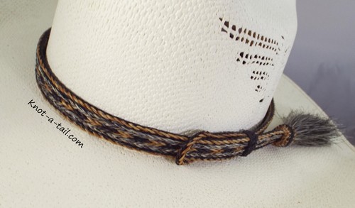 Fascia cappello crine - , di