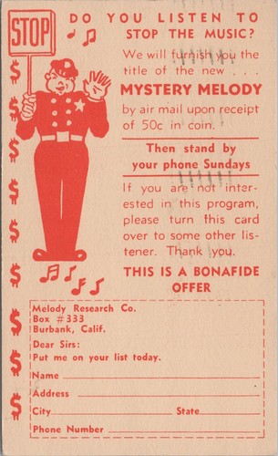 1949 melody research - 1949, co