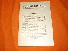 Rivista “Augustinianum”  3,77