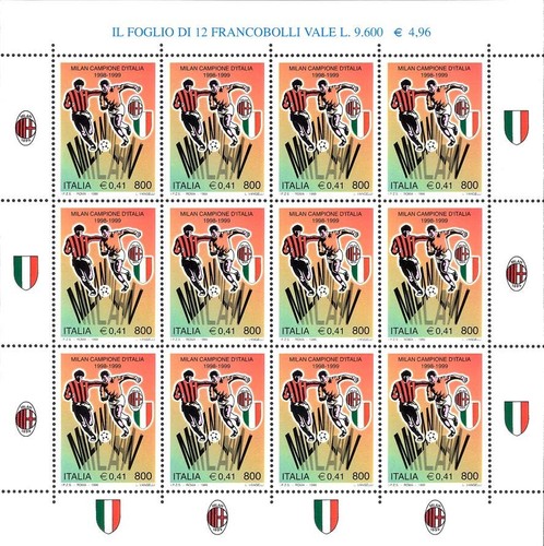 Italia 1999 milan - 1999, campione