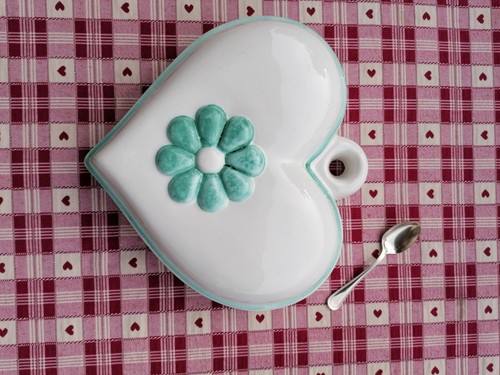Thun formella cuore ceramica