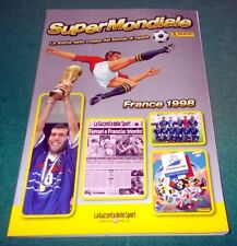 SUPERMONDIALE "FRANCE 1998" Album Completo Ristampa WORLD CUP Gazzetta Sport