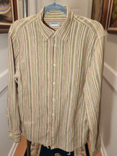Camicia uomo Missoni Sport Chevron manica lunga con bottoni taglia 50 IT Medium vintage