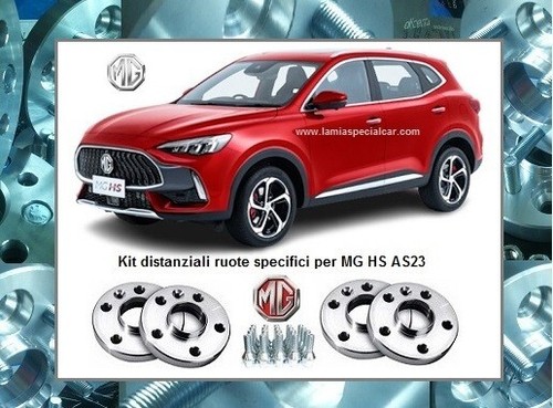 Kit distanziali ruote per mg - distanziali,