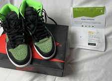Nike Air Jordan 1 Zoom Zen Green Taglia 45.5 US 11.5 UK 10.5 Uomo Sneaker