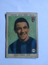 Figurina campioni dello sport Calcio n.276 Benito Lorenzi Inter 1950 Lavazza