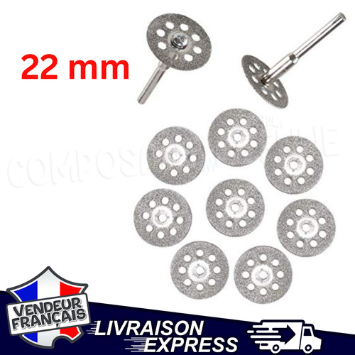Disque diamant 22mm dremel - 22mm,