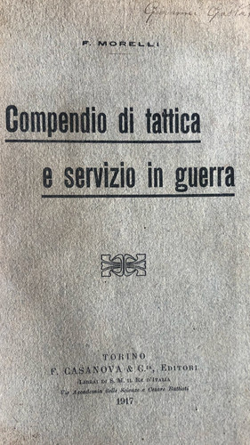 1917 manuale compendio - manuale,
