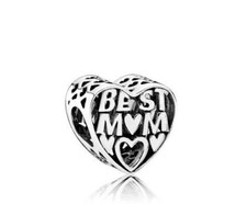 "PANDORA" CHARM Cuore Best MOM