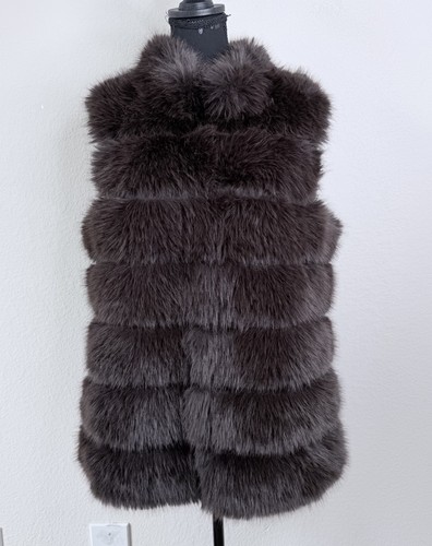 Gilet pelliccia sintetica