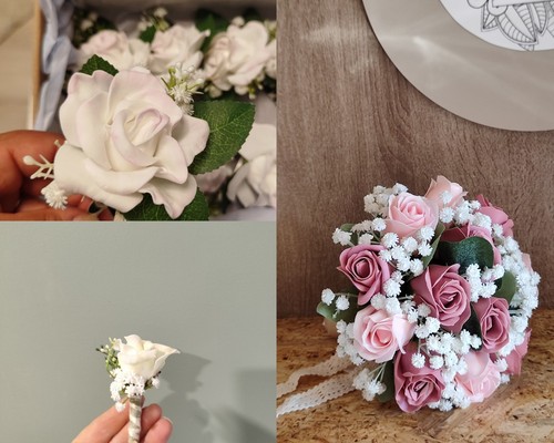 Bouquet sposa rosé matrimonio - sposa,