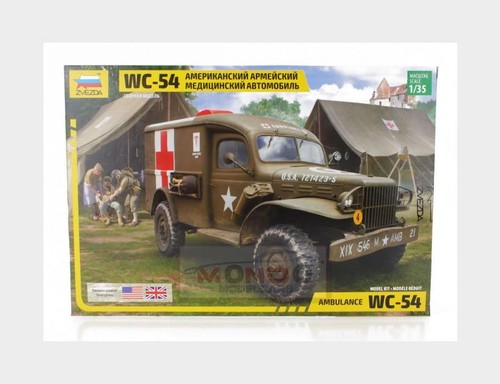 Zvezda dodge wc54 - 1:35, 4x4