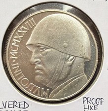 1943 ITALY 20 LIRE MUSSOLINI