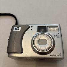 Fotocamera HP PhotoSmart 735 3,2 MP 5,8-17,4 obiettivo zoom digitale argento - testata