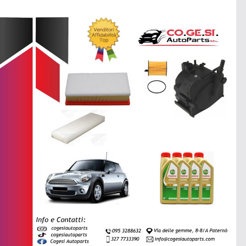 Kit tagliando mini cooper - tagliando,