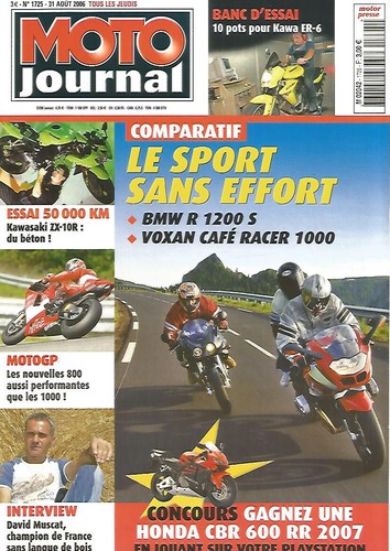 Moto journal 1725 bmw r1200 - bmw,