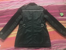 Taglia 46 Giacca Donna Mariella Rosati Nero Come Nuovo!