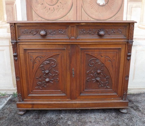 Credenza noce massello - credenza,