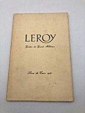  Catalogo vini e listino prezzi Leroy Livre de Cave 1967 libro di cantina