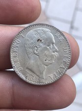 2 lire 1885 RARE Umberto I Re