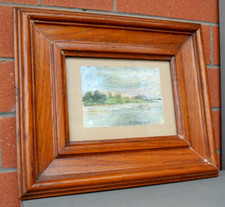 Victor Uytterschaut 1847-1917 Acquerello dell'800