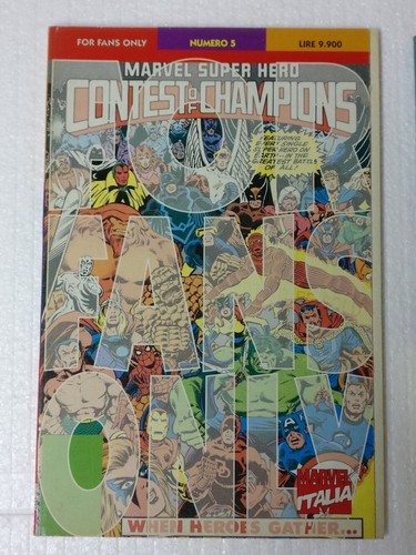 Marvel super hero contest - contest, of