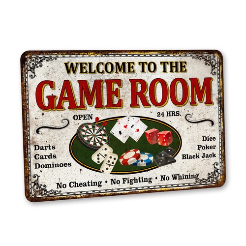 Insegna sala giochi