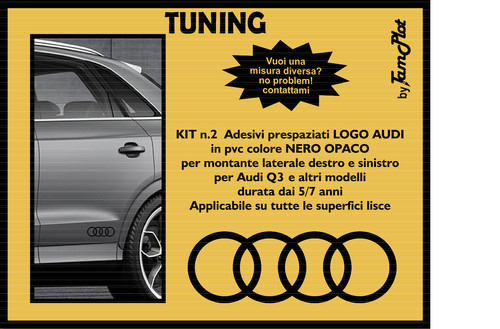 Adesivi audi q2q4 - adesivi,