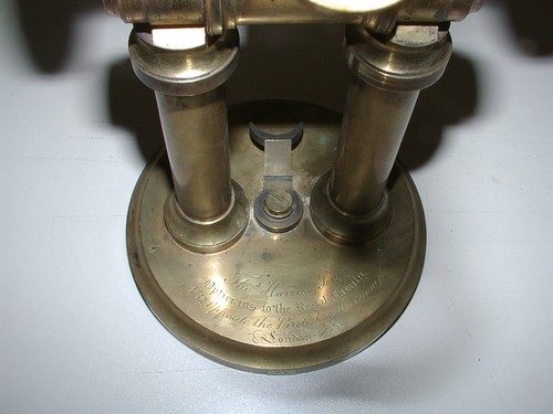 Antico microscopio haris - microscopio,