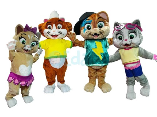 Mascotte gatti deluxe - gatti,