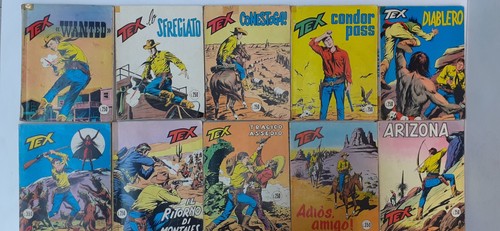 Tex willer originali anni - tex,