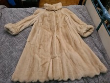 Pelliccia Donna Visone Bianco Femmina