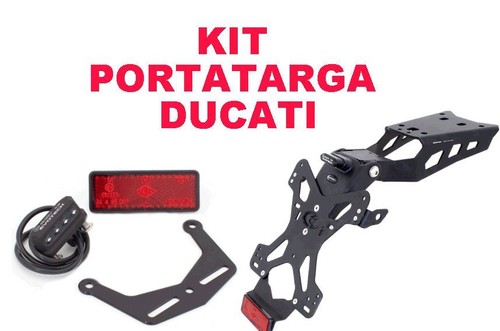 Kit portatarga regolabile - portatarga,