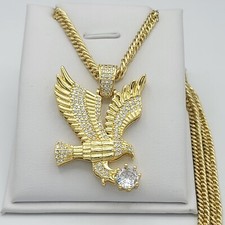 Collana da uomo placcata oro